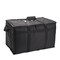 Commercial Insulated Food Delivery Bag with Handles and Zipper Top for Hot and Cold Food Delivery (XXL 23x14x14.5 in, Black)
